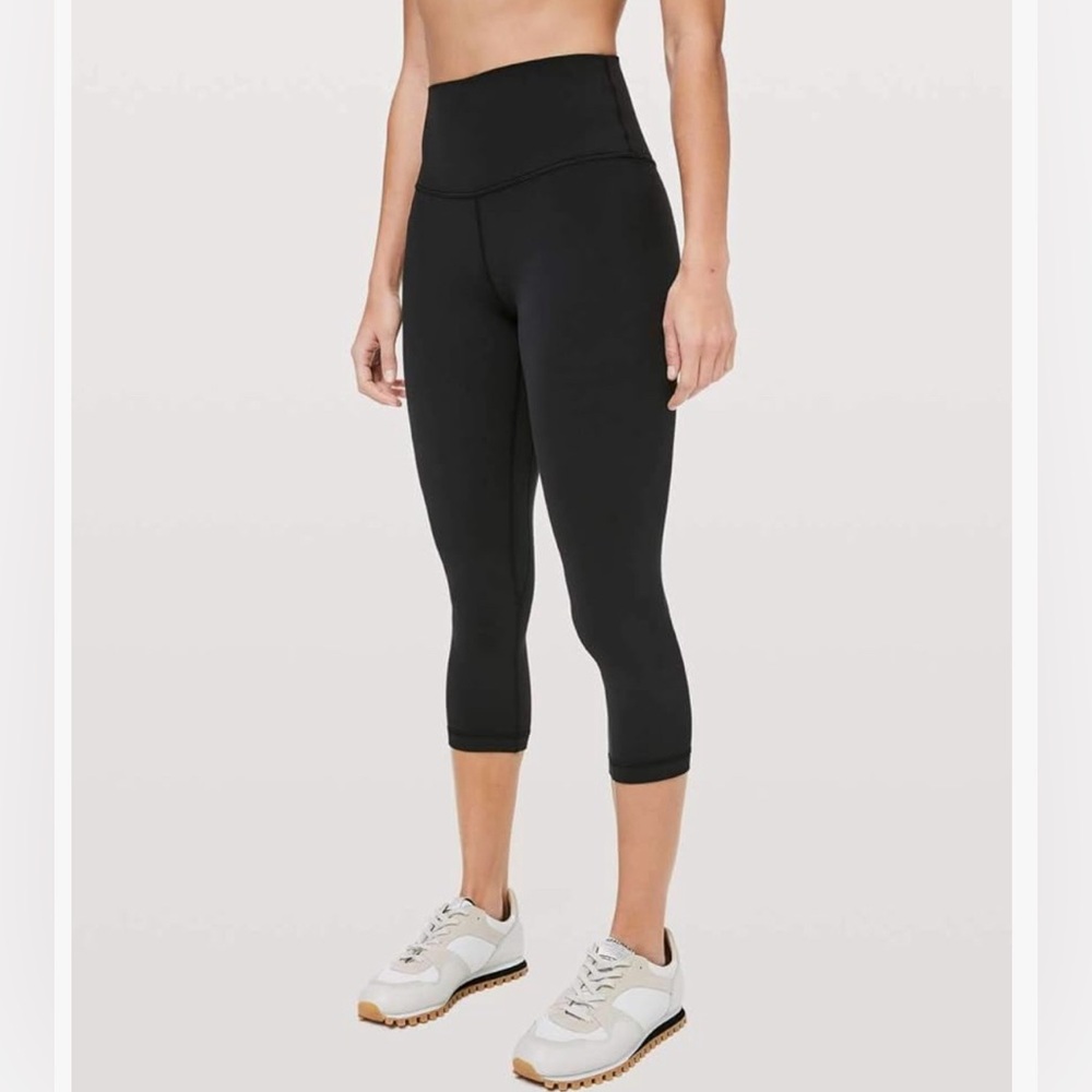 Lulu Lemon High Waisted Cropped Align Leggings